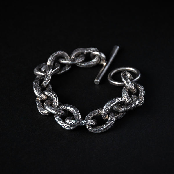 鎚鎖(TUSISA)Silver 999 Bracelet (Heavy Model)