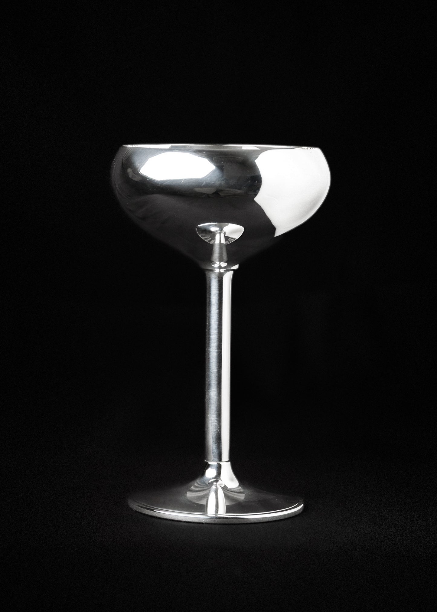 銀爵 泡(GINSHAKU AWA)Silver 999 Champagne Glass