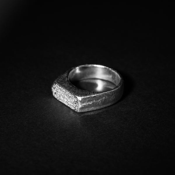 Silver 999 Galaxy Top Ring