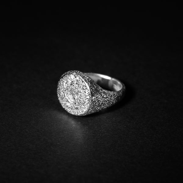 Silver 999 Full-Galaxy Signet ring