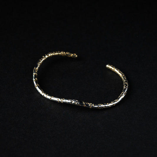 金痕（KINKON）Silver 999 Bangle with Pure Gold