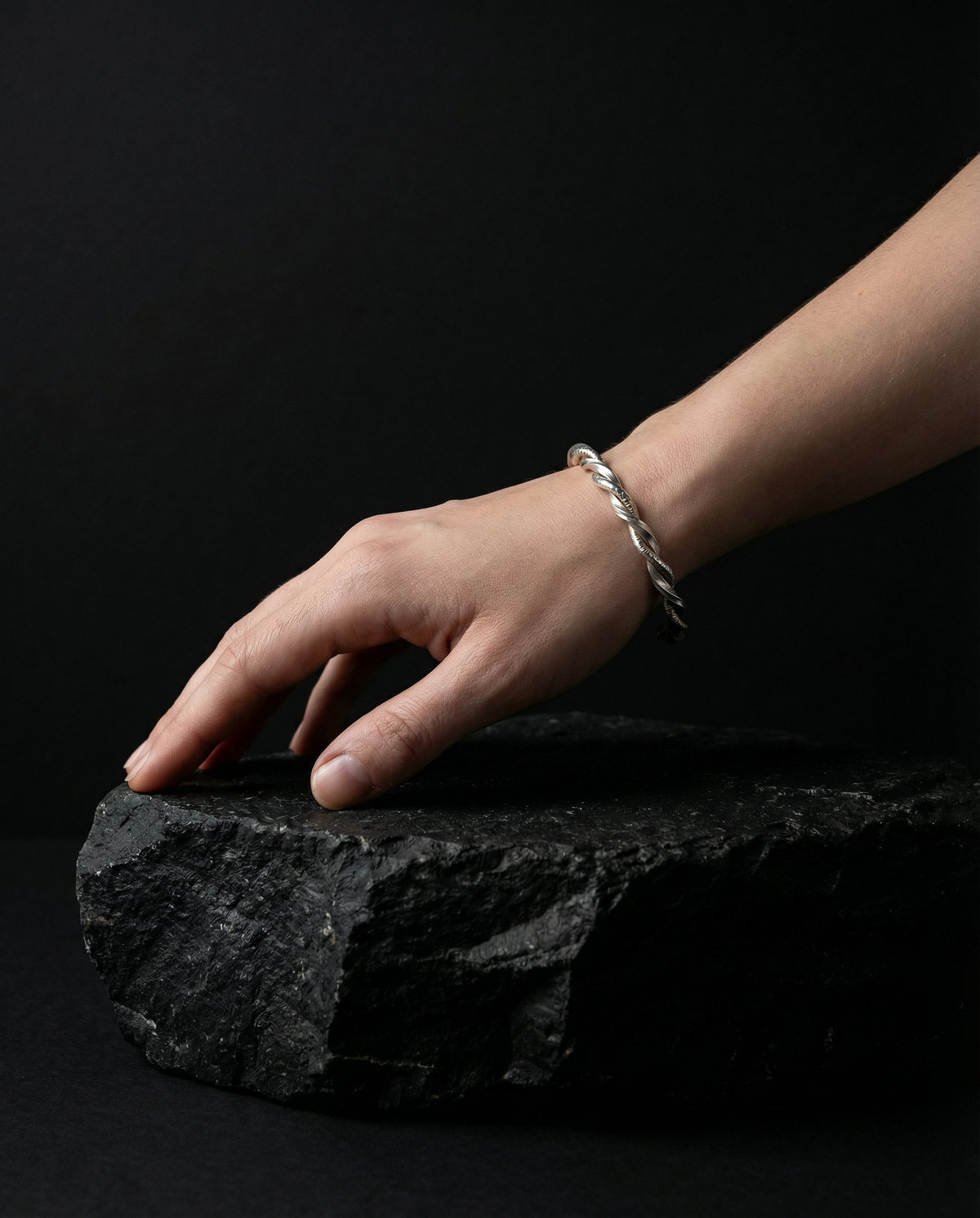 螺鎚（RATSUI）Silver 999 Bangle