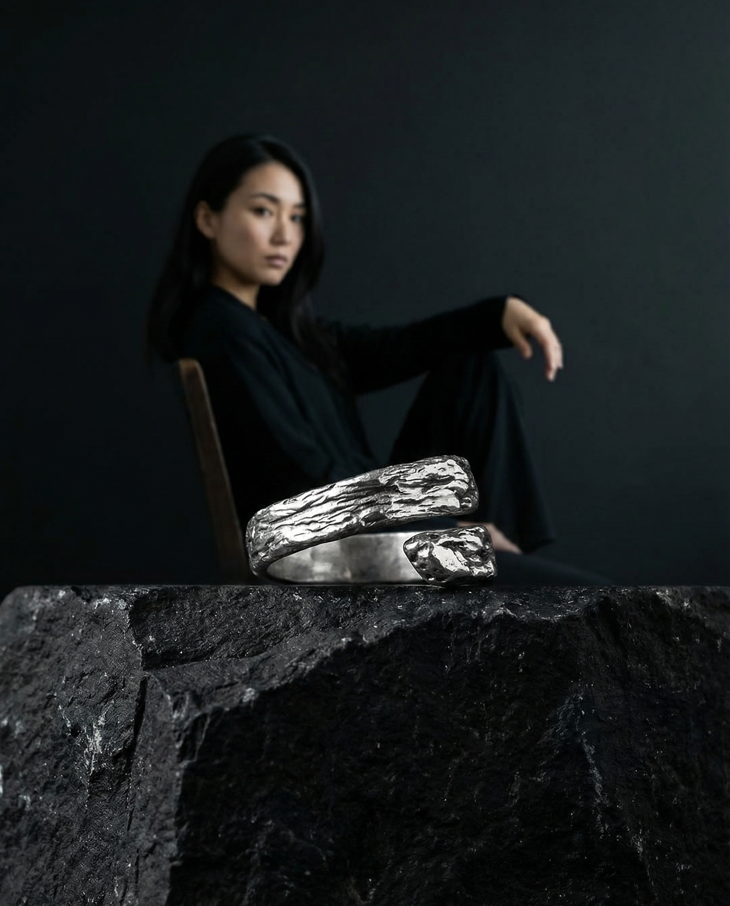 重環（JUKAN）Silver 999 Ring