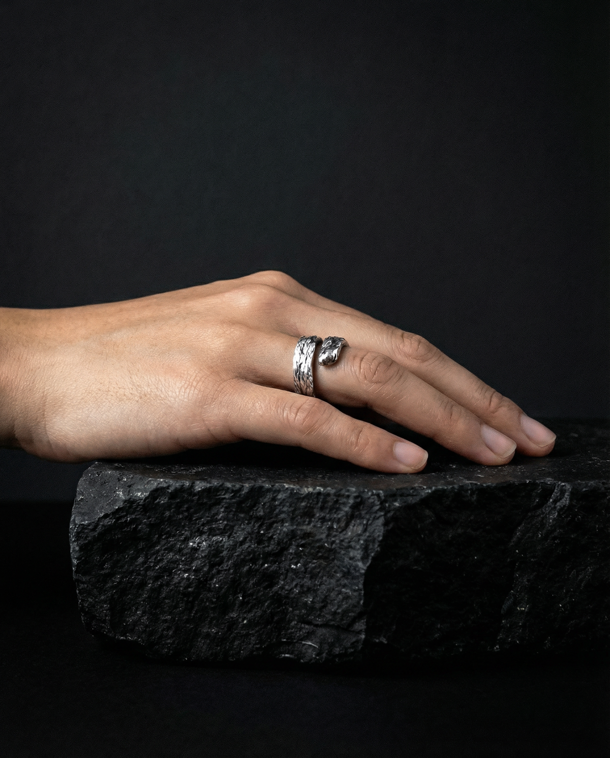 重環（JUKAN）Silver 999 Ring