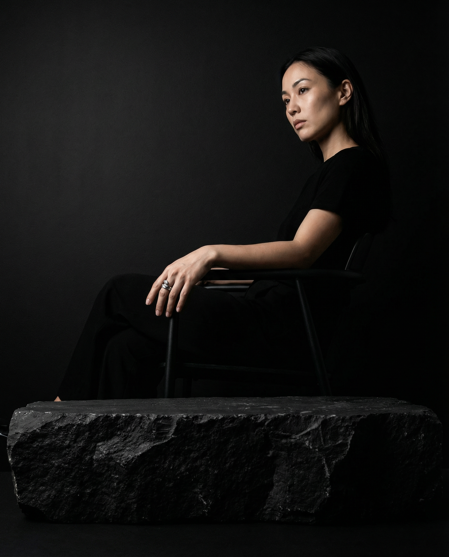 重環（JUKAN）Silver 999 Ring